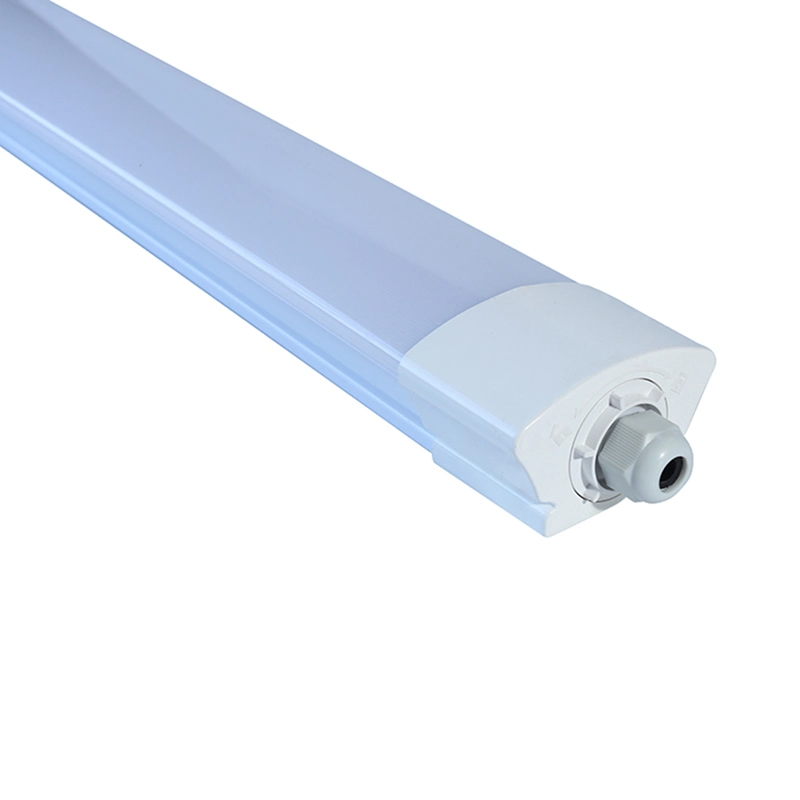 2021 New IP65 SMD2835 PC Extrusion LED Linear Light Tri-Proof Batten 2FT 18W with CE Certificate