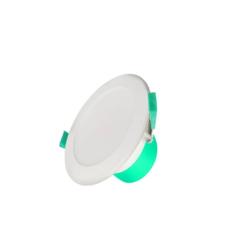 Plastic Adjustable LED Ceiling Recessed 4000K PC Tricolour External Driver Downlight