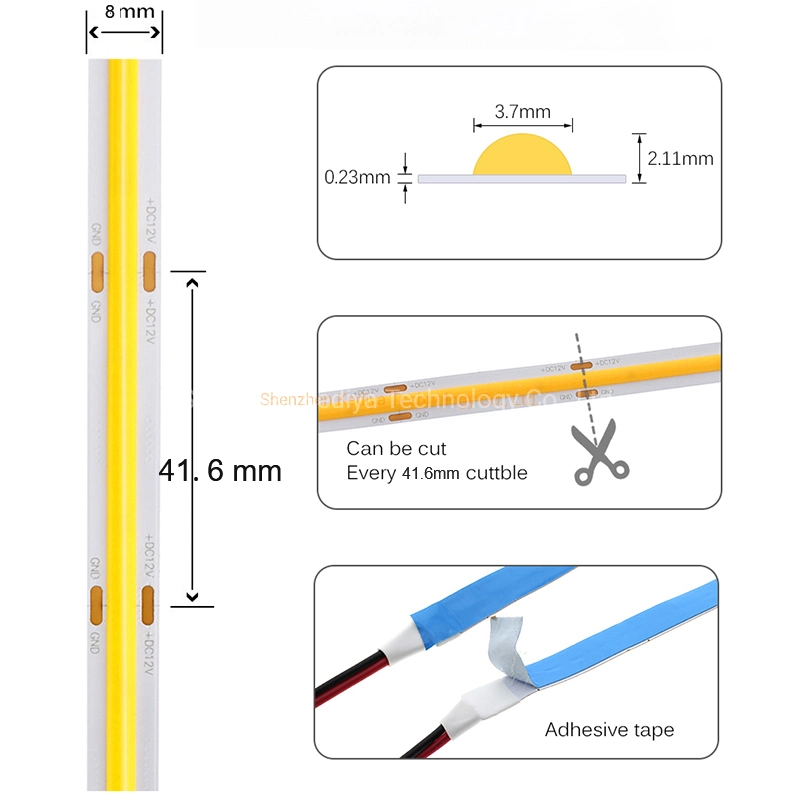 Party Smart LED Strip Lights Waterproof Dimmable Multicolor RGB LED Strip 5 Metres 10meter 20meter RGB Strip Light LED