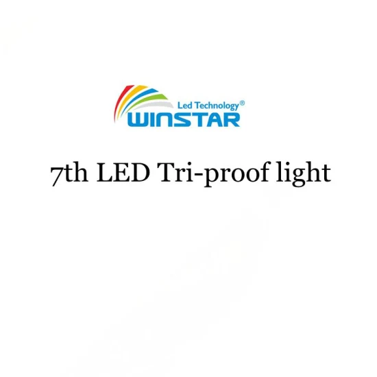 18 W IP65 LED-Tri-Proof-Röhrenleuchte mit wasserdichter Leiste