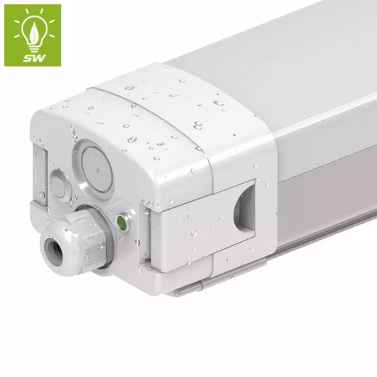 LED-Röhrenleuchte für den Innenbereich, wasserdichte LED-Lichtleiste, LED-Befestigung, dreifach wasserdichtes LED-Licht