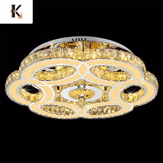 Drop Crystal Deckenleuchte China Indoors Industrial Vintage Beleuchtung Kristall Deckenleuchter Metall Vogelkäfig Kronleuchter Hängende Anhänger Kristall Deckenleuchte