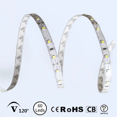 60 LEDs SMD3528 CE RoHS LED-Flex-Streifenlicht