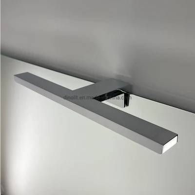 Luxus Chromoberfläche Aluminium 40 cm LED Badmöbel Badezimmerschrank Frontspiegelleuchte 220 V/110 V IP44 CE RoHS mit Touch