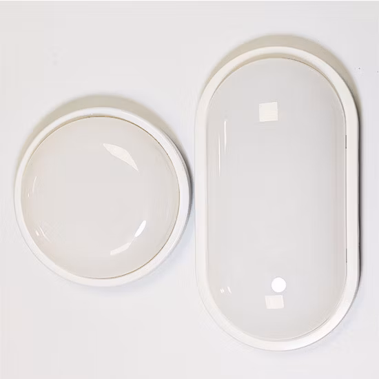 AC85-265V Runde und ovale IP65 wasserdichte Außenwandleuchte LED-Schottleuchte